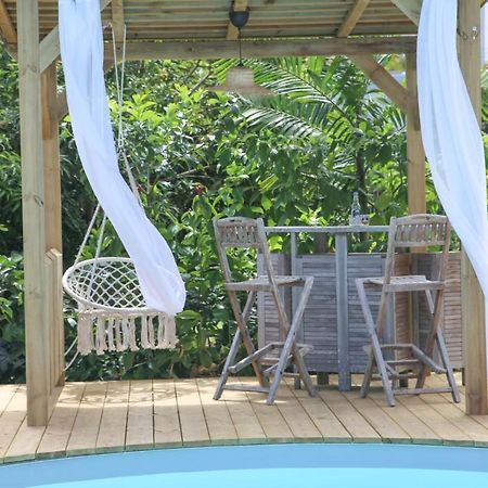 L Orchidee Bleue, Bas De Villa, Vue Mer, Piscine Privee Sainte-Anne (Grande-Terre) Exterior foto